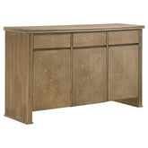 Orleans Furniture - Coaster - Adina 2-door 59-inch Sideboard Server Distressed Light Brown - 193615